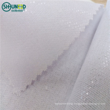 High Quality 260gsm Cotton Cap Interlining Woven Fusible Lining Roll Hard LDPE Glue for Chef Cap Hats